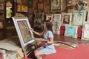 Ubud: Art & Nature Tour with Waterfall and Glass Bridge