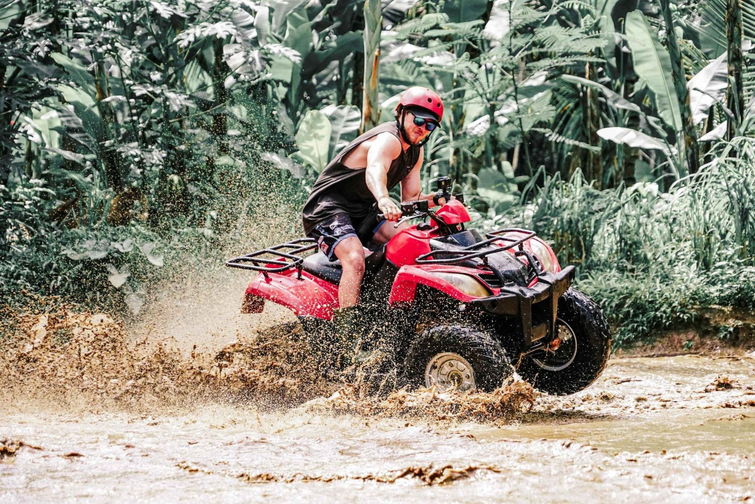 Ubud : aventure en quad, cascades, temple, visite de la forêt des singes
