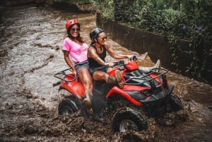 Ubud: aventura de ATV, cachoeiras, templo e passeio pela floresta dos macacos
