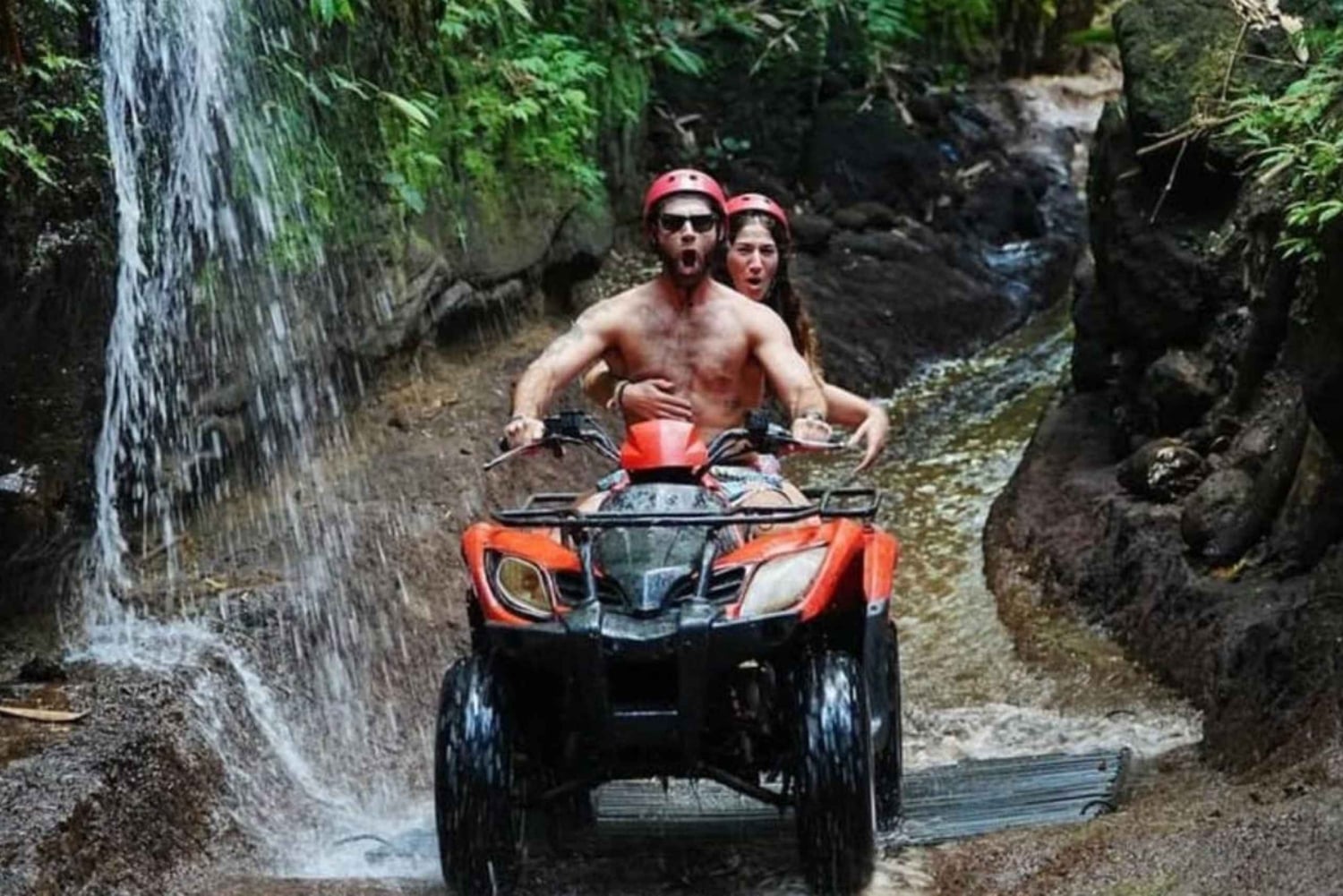 Ubud: ATV Quad Adventure and White Water Rafting With Lunch