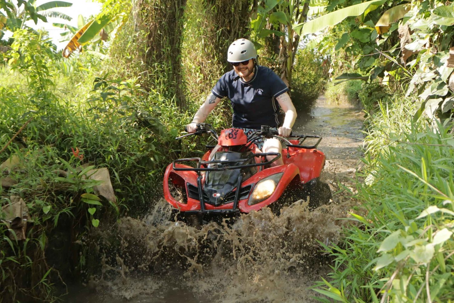 Ubud Atv Quad Bike Abenteuer & Wasserfall Tour