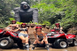 Ubud; ATV Quad Bike Adventure with Gorilla Statue