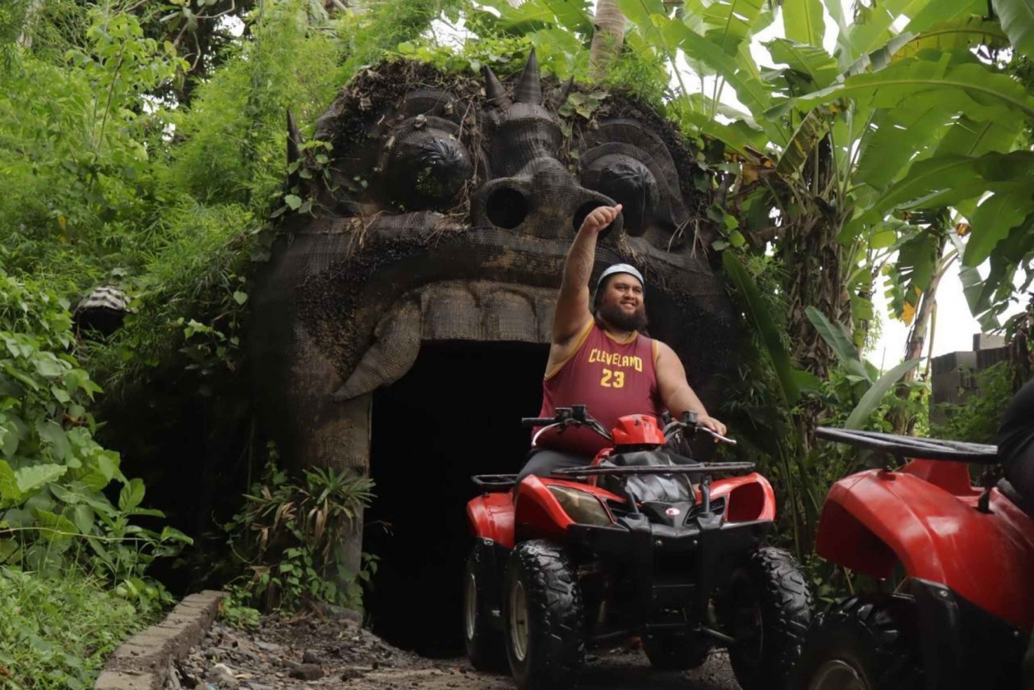 Ubud: ATV Quad Bike ,and waterfall &photographs