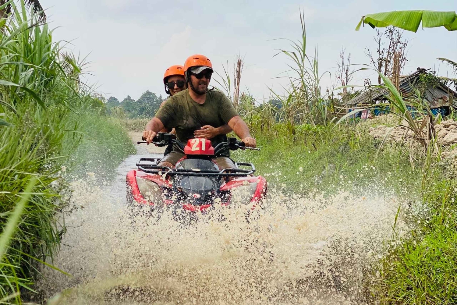 Ubud atv quad bike and white water rafting
