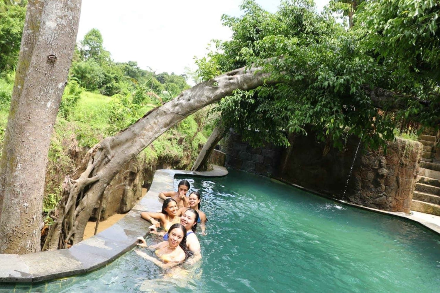 Ubud: ATV Quad Bike gennem flod, rismarker og vandfald