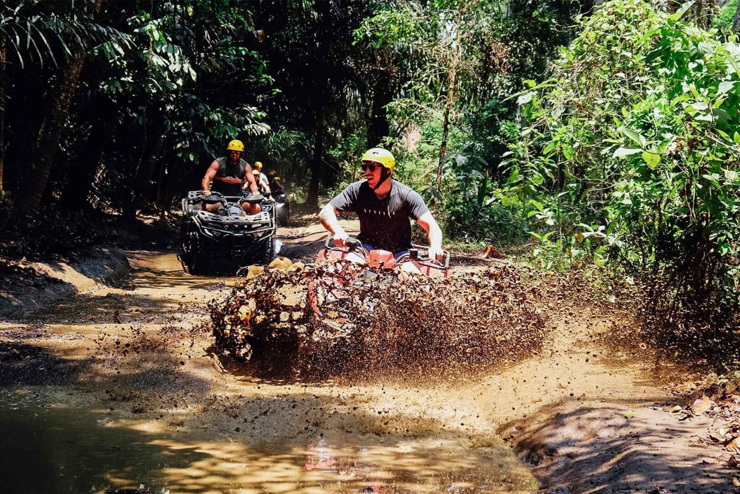 Ubud : expérience en quad avec balançoire dans la jungle