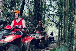Ubud: ATV-firehjuling og zip-line-eventyr med måltid