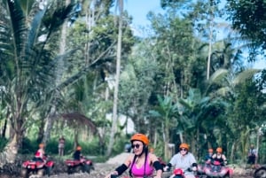 Ubud : Visite guidée d'une aventure en VTT et en quad