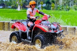 Ubud: passeio de quadriciclo, templo e cachoeira Tibumana