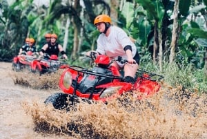 Ubud: passeio de quadriciclo, templo e cachoeira Tibumana