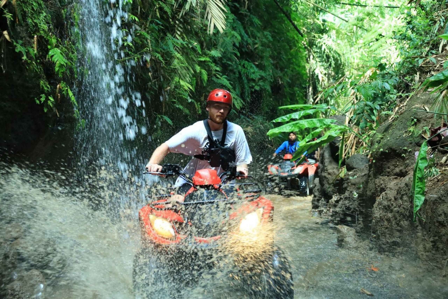 Ubud ATV Ride through River,Jungle, Rice Fields, Puddles