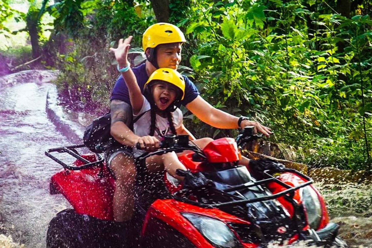 Ubud: ATV Tandem or single Adventure Experience With Guaded