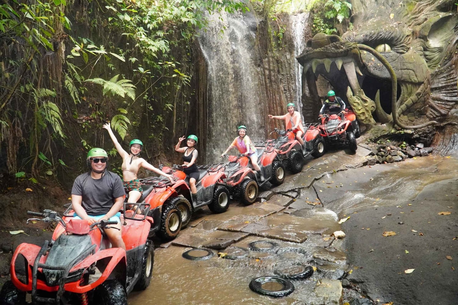 Ubud : ATV Temple Run Adventure