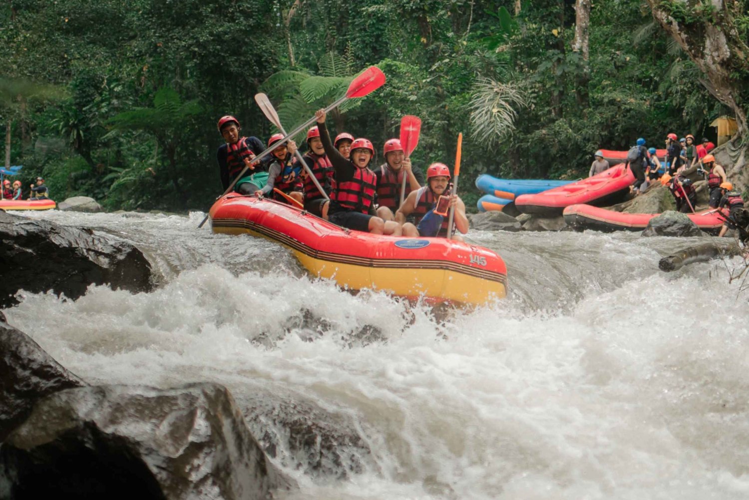 Ubud: Ayung River Rafting Adventure with Lunch and Transport