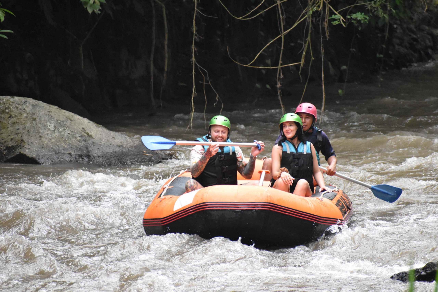Ubud: Ayung River Rafting Included Lunch & Hotel Transfer