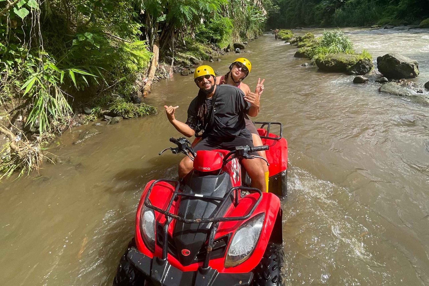 Ubud Bali: Adventure playing Quad ATV with a guide