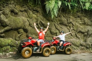 Ubud Bali ATV Alasan Adventure Grotta di Gorila e Cretya Pool Bar