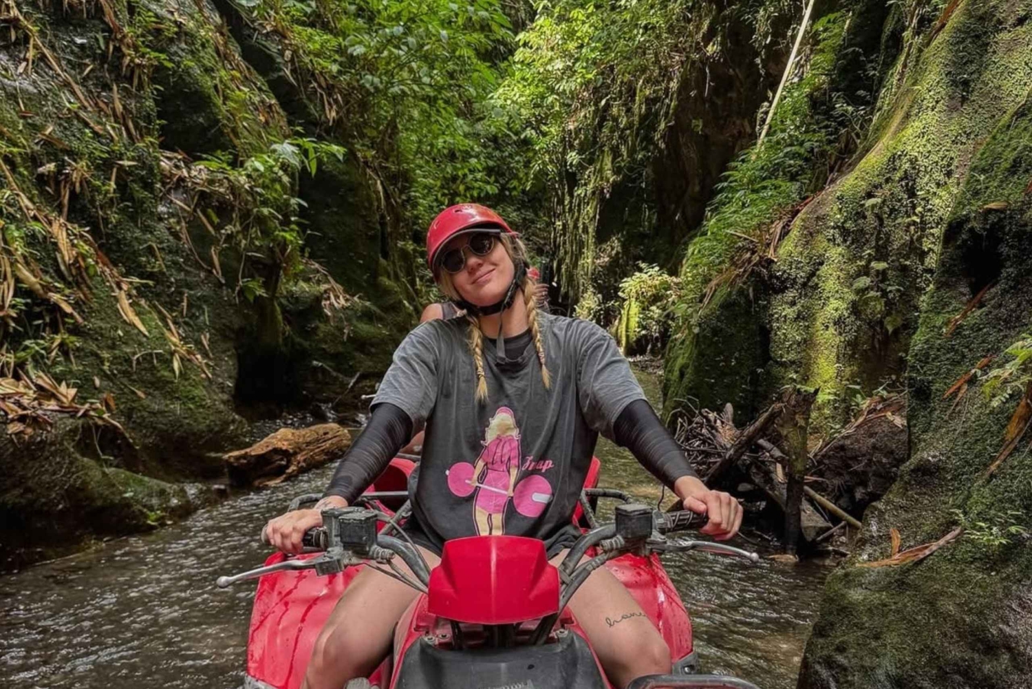 Ubud Bali Atv Quad Bike Long Tunnel - Foss og rafting
