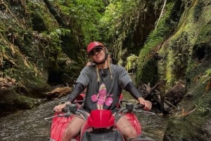 Ubud Bali Atv Quad Bike Long Tunnel - Foss og rafting