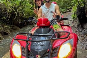 Ubud Bali Atv Quad Bike Long Tunnel - Foss og rafting