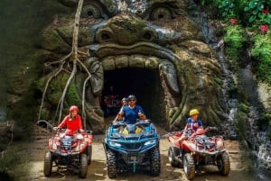 Ubud Bali ATV Alasan Adventure Grotta di Gorila e Cretya Pool Bar