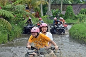 Ubud: Bali Jungle, River, Waterfall, and Cave Quad Bike Tour