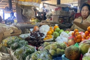 Ubud: balilainen ruoanlaittokurssi, riisipelto- ja markkinakierros