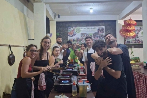 Ubud: balilainen ruoanlaittokurssi, riisipelto- ja markkinakierros