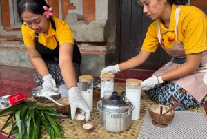 Ubud: Balinese dessertkookles bij een lokaal gezin