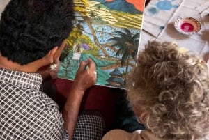 Ubud: Balinesisk maleriworkshop med lokal kunstner