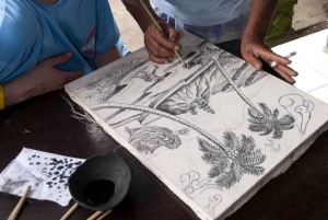 Ubud: Balinesisk maleriworkshop med lokal kunstner