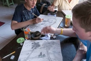 Ubud: Balinese schilderworkshop met een lokale kunstenaar