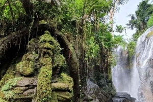 Ubud: Balinesisk renselsesritual ved Griya Beji-vandfaldet