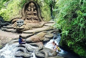 Ubud: Balinesisk renselsesritual ved Griya Beji-vandfaldet