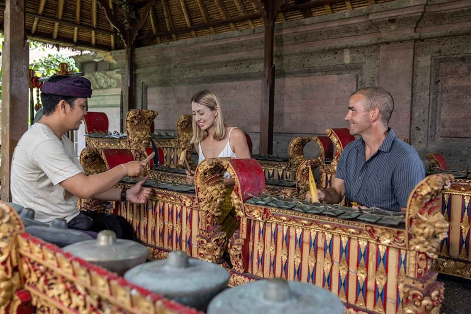 Ubud: Traditionel balinesisk gamelan-musikundervisning med en mester