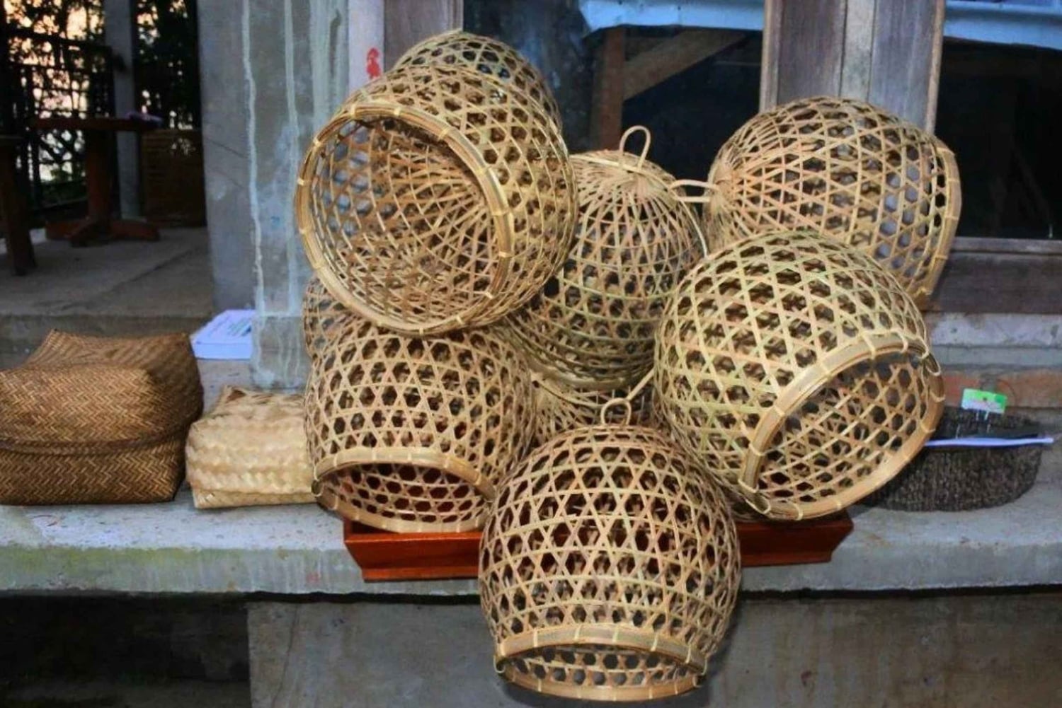 Ubud: Bambunkutomistyöpaja paikallisten käsityöläisten kanssa