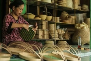Ubud: Bambunkutomistyöpaja paikallisten käsityöläisten kanssa