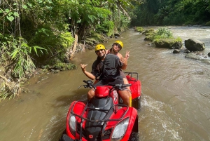 Ubud: Beji River Adventure ATV yksityisillä radoilla