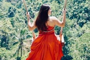 Ubud: best waterfall, rice terrace jungle swing and ATV ride
