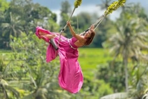 Ubud: Buggy Ride, Zipline och Jungle Swing Tour