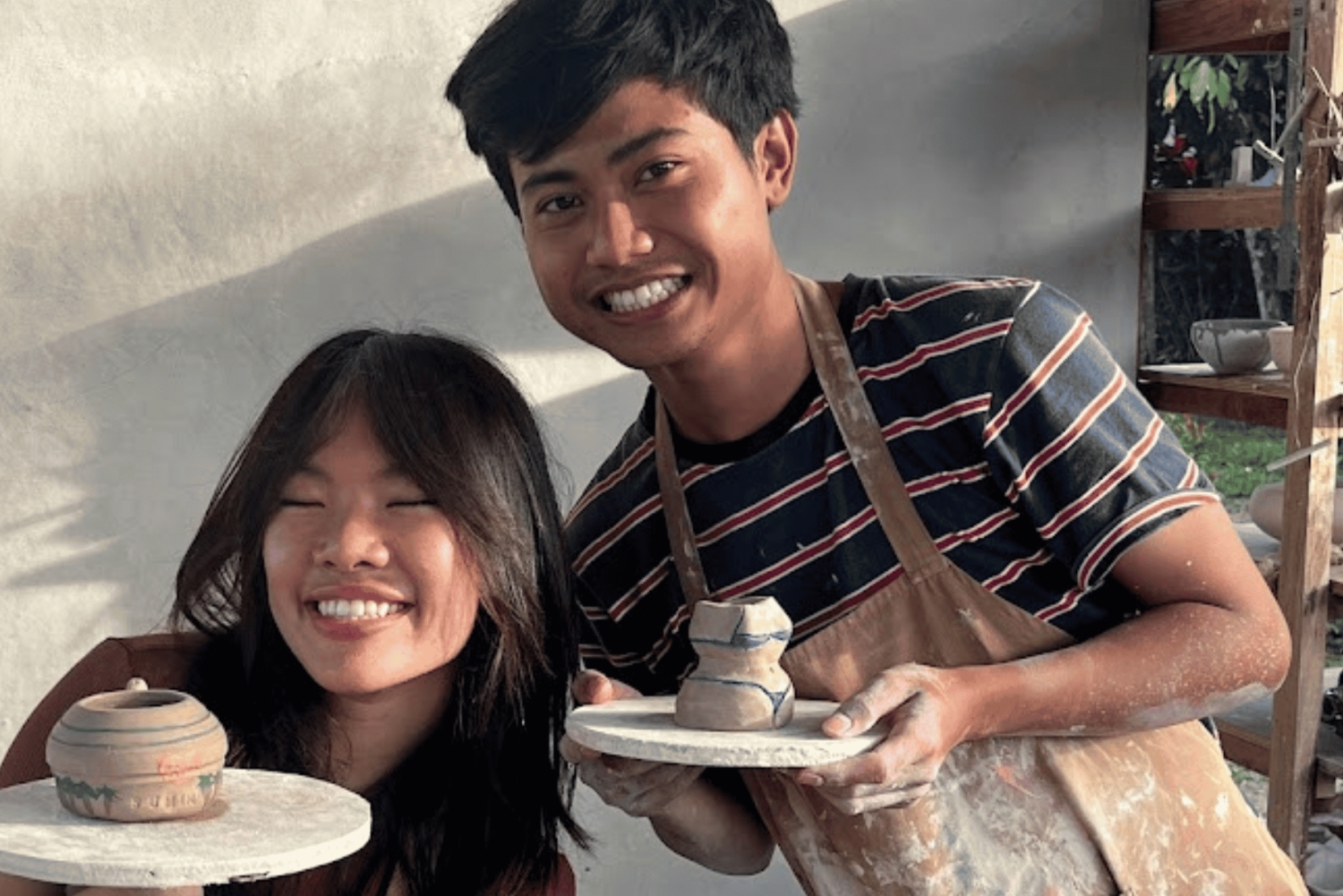 Ubud: Ceramic Pottery Class with 2 kg Clay