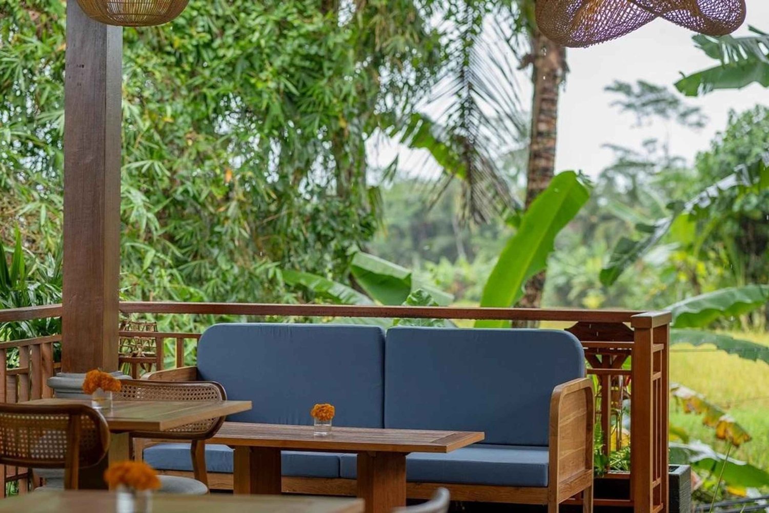 Ubud: Citrus Restaurant Ricefield View Dining E-Voucher