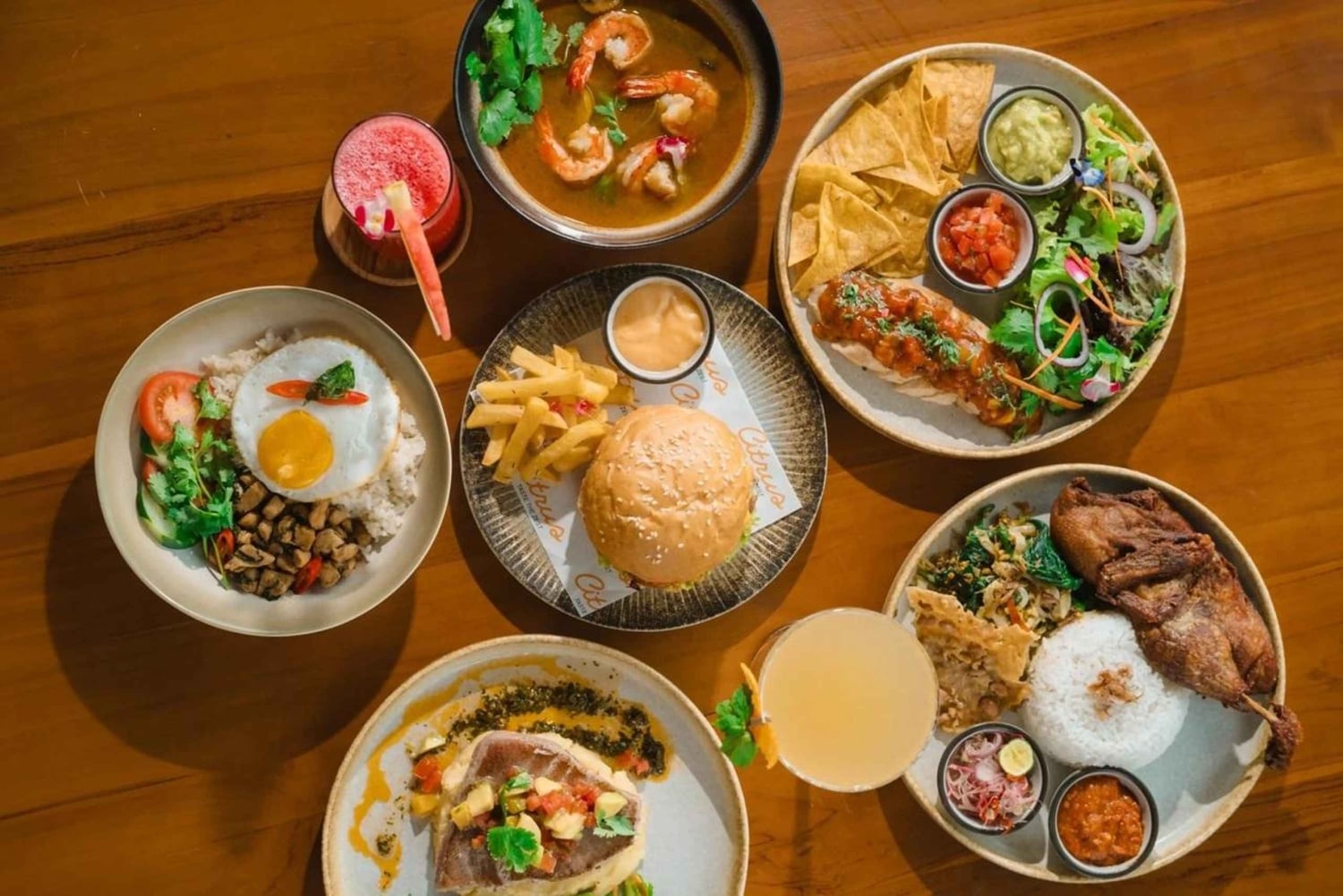 Ubud: Citrus Restaurant Ricefield View Dining E-Voucher