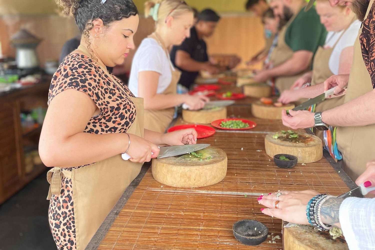 Ubud: Aula de culinária com visita ao mercado e serviço de busca no hotel