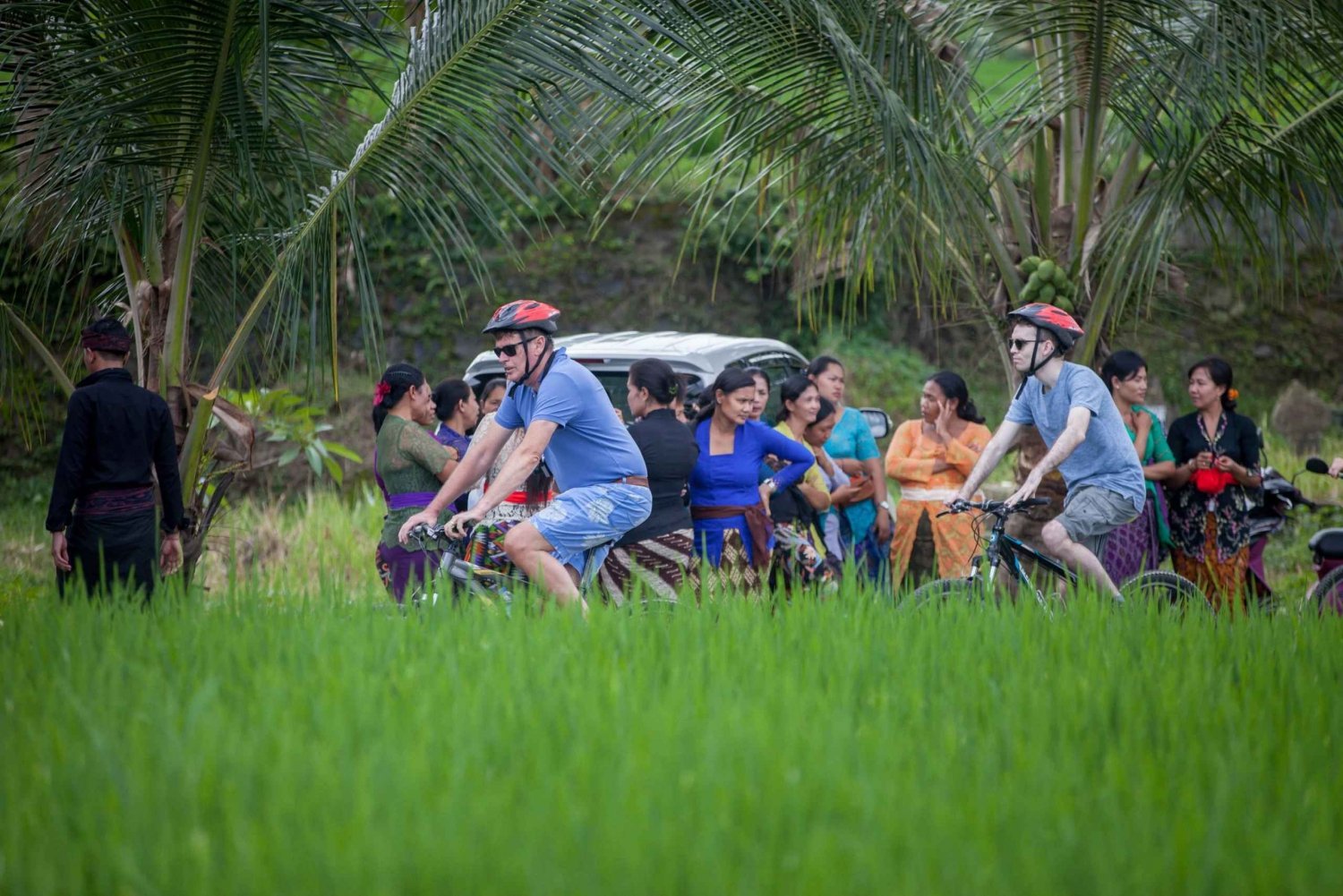 Cykeltur i Ubud : Cykeläventyr med all inclusive