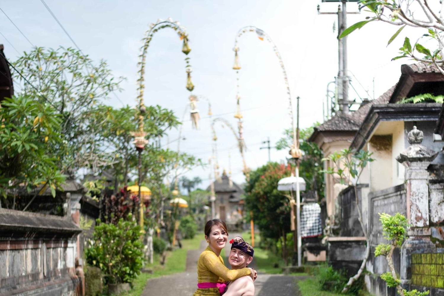 Ubud: Delodsema Traditional Village with Balinese Costume