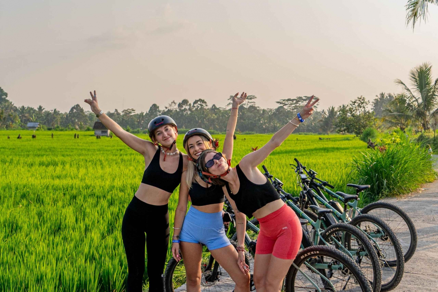 Ubud: E-Bike Sunset Tour - Meeting Local Culture