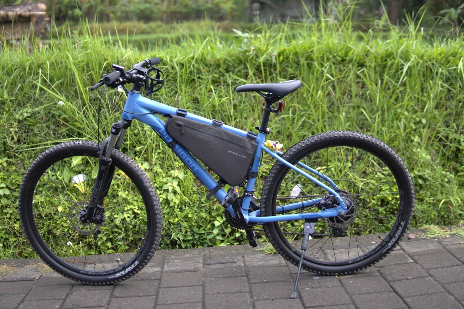 Ubud: E-Bike Tour mit Reisterrasse und Dorfbesuch