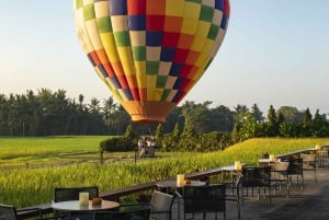 Ubud: Floating Breakfast and Hot Air Balloon Experience