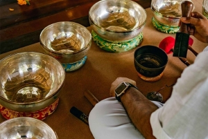 Ubud: Floating Sunset Sound Bath & Sound Healing Experience